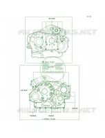Crankcase Bolt Pattern per Kawasaki Vulcan 1500 Mean Streak 2002