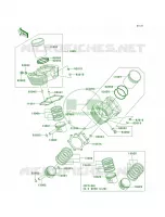 CylinderPistons per Kawasaki Vulcan 1500 Mean Streak 2002