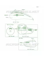 DecalsBlackVN1500 P2 per Kawasaki Vulcan 1500 Mean Streak 2002
