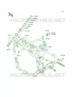 Frame per Kawasaki Vulcan 1500 Mean Streak 2002