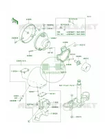 Headlights per Kawasaki Vulcan 1500 Mean Streak 2002