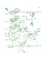Meters per Kawasaki Vulcan 1500 Mean Streak 2002