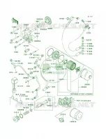 Oil PumpOil Filter per Kawasaki Vulcan 1500 Mean Streak 2002