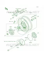 Rear WheelChain per Kawasaki Vulcan 1500 Mean Streak 2002