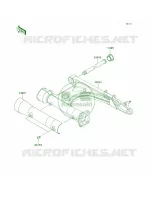 Swingarm per Kawasaki Vulcan 1500 Mean Streak 2002