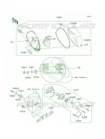 Taillights per Kawasaki Vulcan 1500 Mean Streak 2002