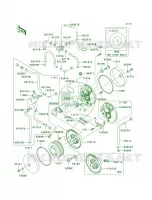 Air Cleaner per Kawasaki Vulcan 1500 Drifter 2002