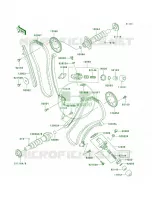 CamshaftsTensioner per Kawasaki Vulcan 1500 Drifter 2002