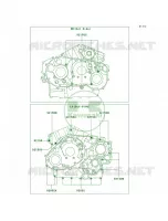 Crankcase Bolt Pattern per Kawasaki Vulcan 1500 Drifter 2002