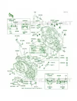 CrankcaseR2 R5 per Kawasaki Vulcan 1500 Drifter 2002