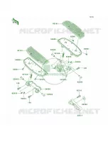 Footrests per Kawasaki Vulcan 1500 Drifter 2002