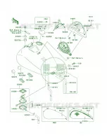 Fuel TankR1 per Kawasaki Vulcan 1500 Drifter 2002
