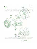 Generator per Kawasaki Vulcan 1500 Drifter 2002