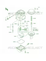 Carburetor Parts per Kawasaki W650 2001