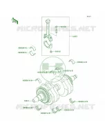 Crankshaft per Kawasaki W650 2001