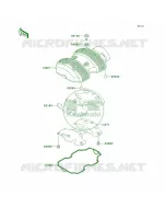 Cylinder Head Cover per Kawasaki W650 2001