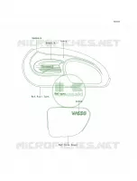 DecalsBoulogneIvoryEJ650 A3 per Kawasaki W650 2001
