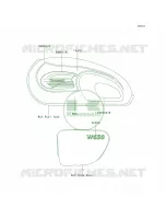 DecalsRedIvoryEJ650 A2 per Kawasaki W650 2001