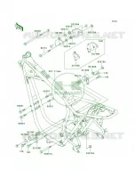 Engine Mount per Kawasaki W650 2001