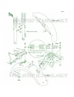 Fenders per Kawasaki W650 2001