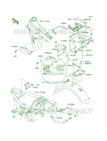 Frame Fittings per Kawasaki W650 2001