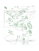 Starter Motor per Kawasaki W650 2001