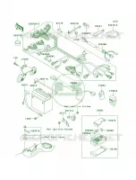Chassis Electrical Equipment per Kawasaki Vulcan 1500 Drifter 2001