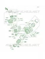 CylinderPistons per Kawasaki Vulcan 1500 Drifter 2001
