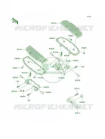 Footrests per Kawasaki Vulcan 1500 Drifter 2001