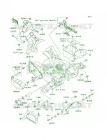 Frame Fittings per Kawasaki Vulcan 1500 Drifter 2001