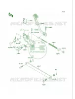 Brake PedalTorque Link per Kawasaki Vulcan 750 2000