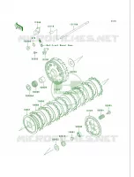 Clutch per Kawasaki Vulcan 750 2000