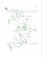 DecalsVN750 A17 per Kawasaki Vulcan 750 2000