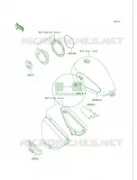 DecalsVN750 A18 per Kawasaki Vulcan 750 2000