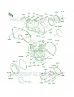 Engine Covers per Kawasaki Vulcan 750 2000