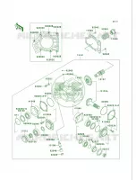 Front Bevel Gear per Kawasaki Vulcan 750 2000