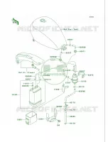 Fuel Evaporative SystemCA per Kawasaki Vulcan 750 2000