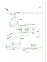 Headlights per Kawasaki Vulcan 750 2000