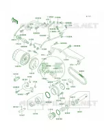 Oil PumpOil Filter per Kawasaki Vulcan 750 2000