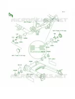 Swingarm per Kawasaki Vulcan 750 2000