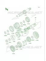 Transmission per Kawasaki Vulcan 750 2000