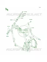 Frame per Kawasaki Vulcan 800 2000