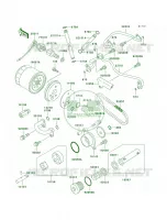 Oil PumpOil Filter per Kawasaki Vulcan 800 2000