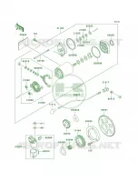 Starter Motor per Kawasaki Vulcan 800 2000