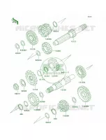 Transmission per Kawasaki Vulcan 800 2000