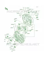 Crankcase per Kawasaki Vulcan 800 Drifter 2000