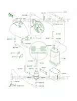 Fuel Evaporative System per Kawasaki Vulcan 800 Drifter 2000