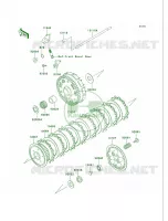 Clutch per Kawasaki Vulcan 750 1999