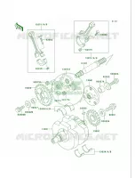 Crankshaft per Kawasaki Vulcan 750 1999