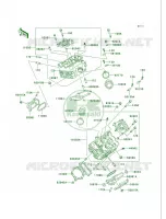 Cylinder Head per Kawasaki Vulcan 750 1999